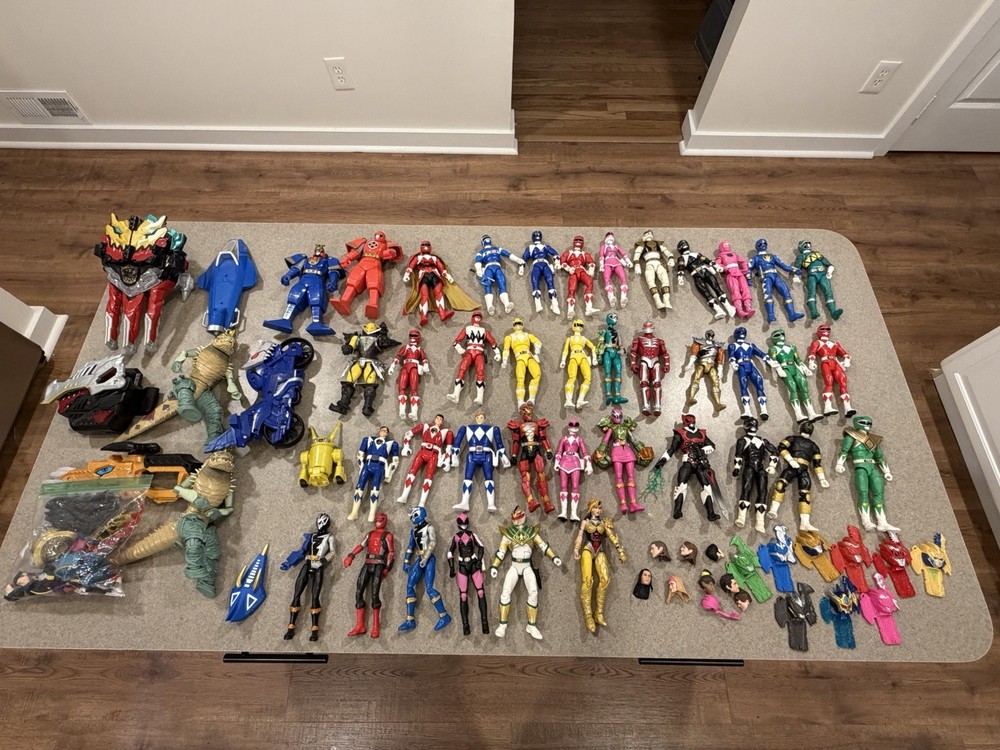 Power Rangers Figures Lot Of 42 (mix of Lightning Collection + Vintage) + More!