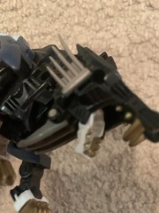 Vintage 2002 Zoids Black Liger Zero Action Figure Robot Lion Tiger
