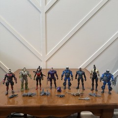 Greenbrier Final Faction Lot of 8 Figures Alpha Team Soldiers Accessories Weapon