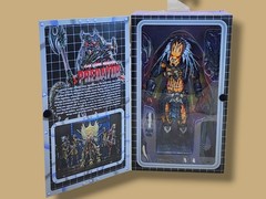 2016 NECA Predator Deluxe Clan Leader Kenner Retro Stylized 8.5″ Figure Sealed