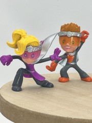 Ninja Kidz Kids TV Mini Mystery Ninja Ball Action Figures Lot 4