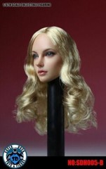 SUPER DUCK 1/6 SDH005B Beauty Girl Head Sculpt For 12″ Female PH TBL Figure New