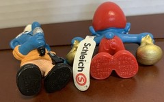 Schleich Peyo Germany 2000-2009 Smurfs Lot Of 4