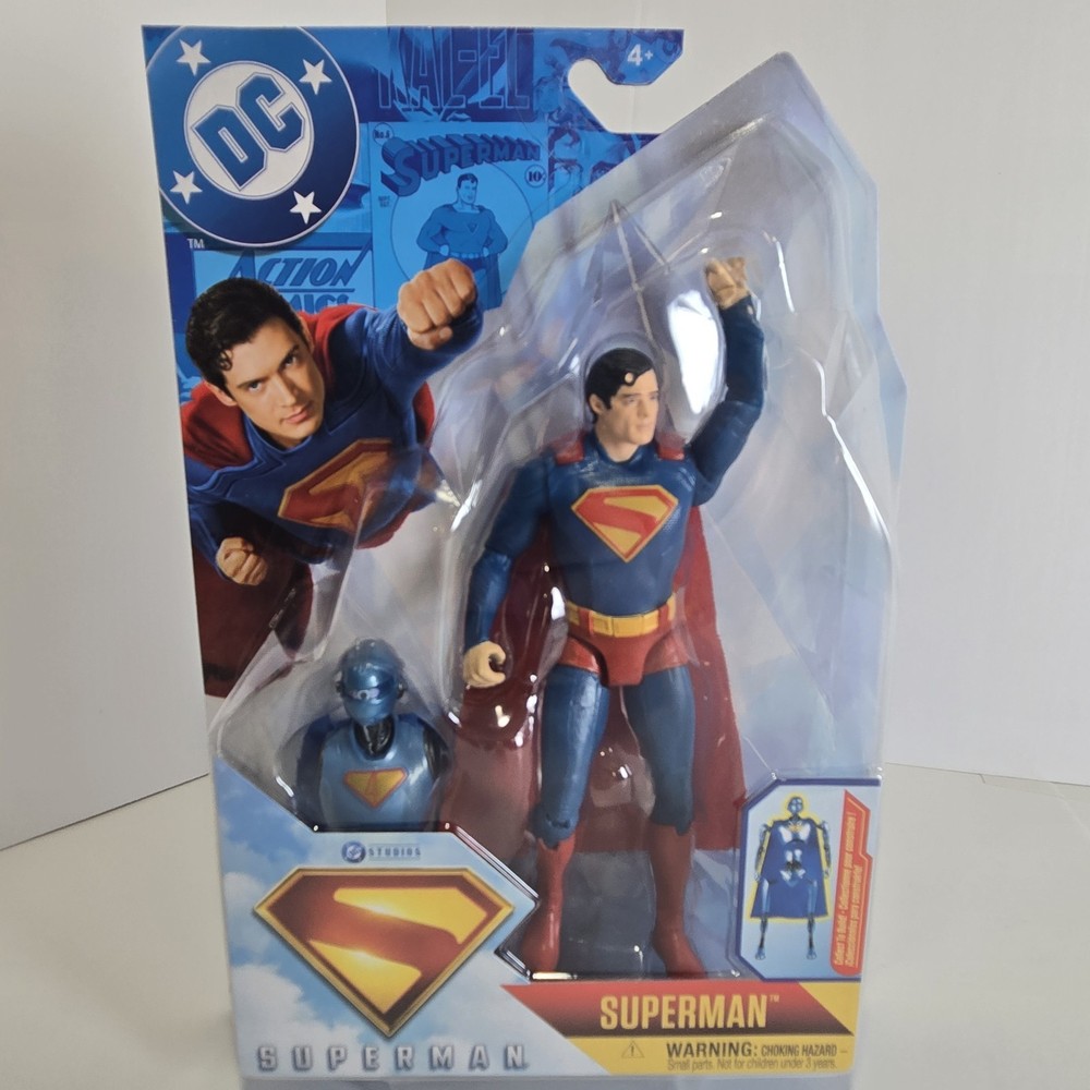 DC Comics SUPERMAN, Superman 6-inch Action Figure, for Ages 4 and up