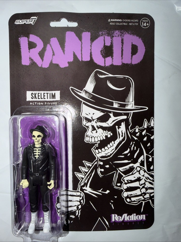 Super7 x Rancid – Skeletim (Time Bomb) ReAction Figure