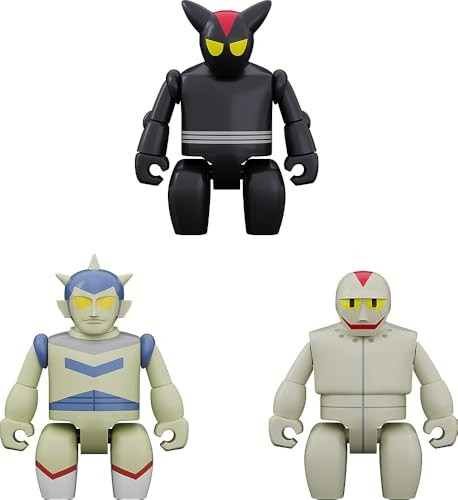 GSC BRICKROID TETSUJIN28 ROBOT SET ACTION FIGURE 50mm