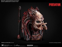SIDESHOW Coolprops KAGERO LIFE SIZE 1:1 SCALE PREDATOR BUST head Alien Statue