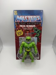 Mattel Masters of the Universe Frog Monger Action Figure Plastic Green 6+