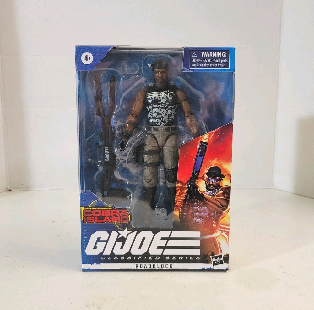 GI Joe Classified Series Roadblock #11 Figure Cobra Island Exclusive New