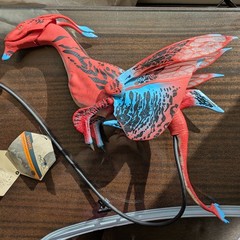 Pandora Avatar ACE Banshee Rookery RED/BLUE Interactive Puppet READ! As Is VIDEO