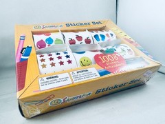 Sandylion box sticker set. 6 rolls. Balloon Apple Foot Stars Insects. NEW