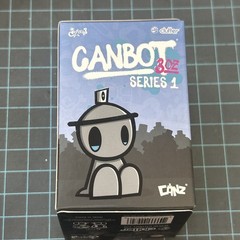 Boooom CanBot by Clutter 3oz Series 1 Blindbox Arlo Yeti Ghost Gang Rare 1/40