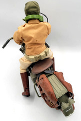 Hasbro GI Joe WW2 Harley Motorcycle And Courier With Accessories