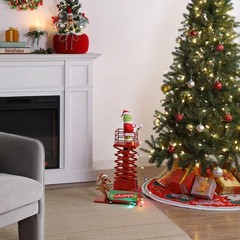 Mr. Christmas Grinch’s Scissor Lift 50 inch Animated and Musical New