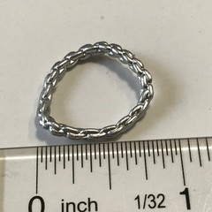 AEW Unrivaled Male Silver Chain Necklace Custom Fodder