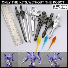 MATRIX WORKSHOP M-48 Gun Samurai Knife Upgrade For Kingdom Cyclonus -Weapon set