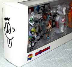 BEARBRICK ARTIST SERIES 1 DESIGNER CON MEDICOM 2021 SIGNED AUTOGRAPHED SET NEW
