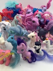 My Little Pony Mixed Lot of 28 Figures (Various Sizes/Years) Read Description