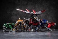 Beast King REBORN-01 5 Lions Warrior Combiner 5 in 1 Mecha brand new Without box