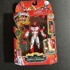 Power Rangers Jungle Fury Animorphin’ Rangers, set Gorilla, Tiger, Rhino, & Wolf