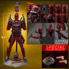 Hot Toys DEADPOOL (Special Edition) SIDESHOW EXCLUSIVE MMS746 Sixth Scale New
