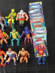 Vintage MOTU Lot of 24. 20 are Complete w/. See Description for Details.