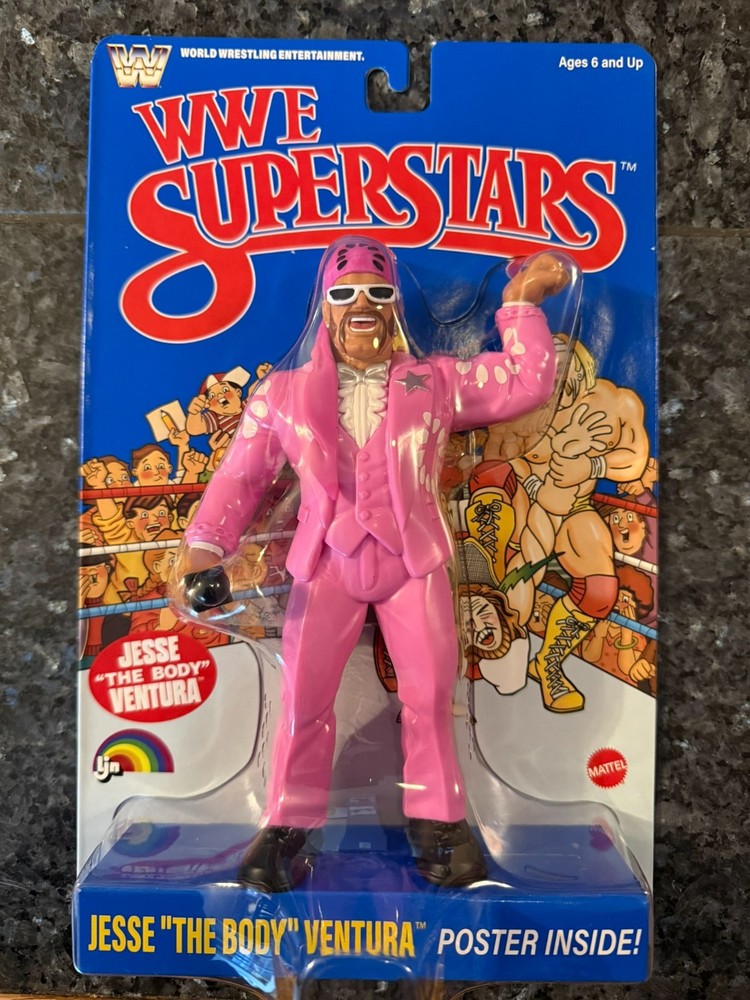 MATTEL WWE LJN JESSIE THE BODY VENTURA SERIES 2
