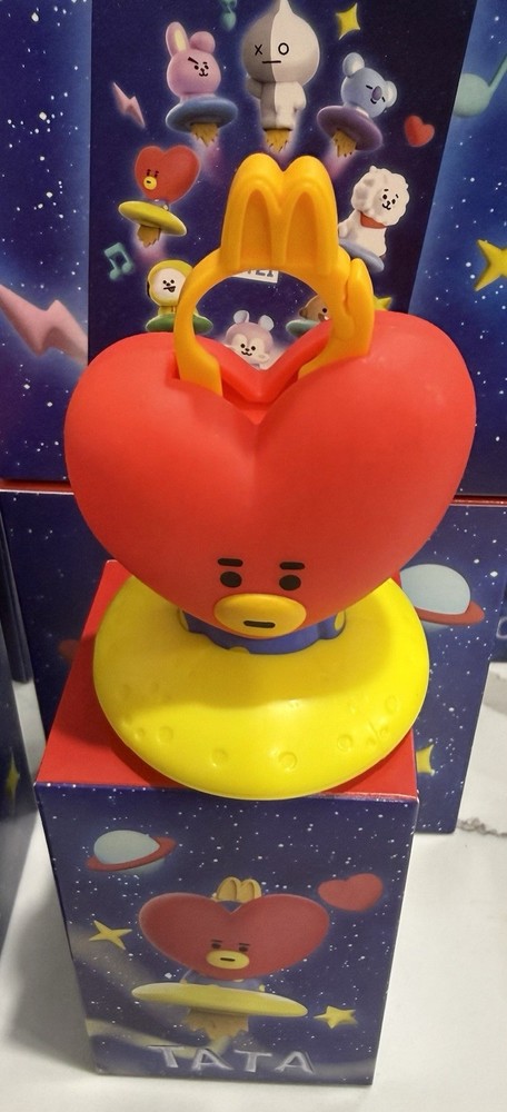 Mc Donalds 2026 BTS Bt21 Tata figure.
