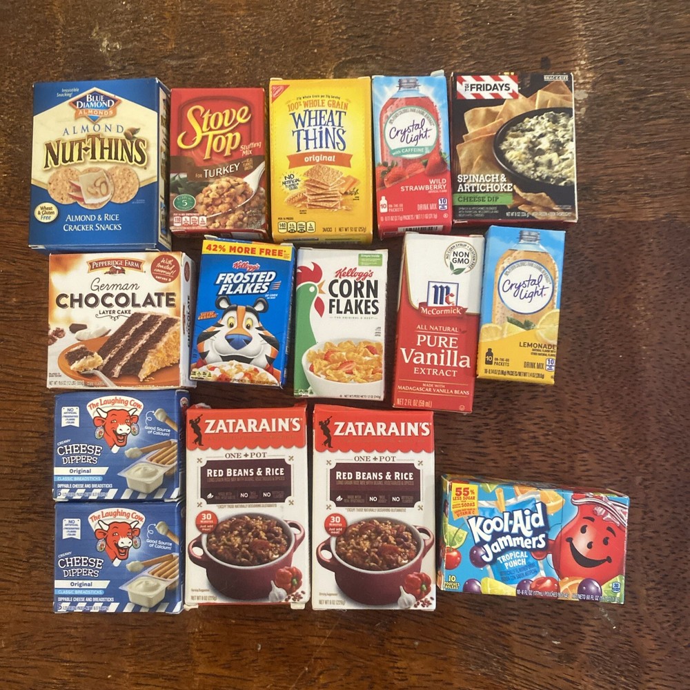 YY Zuru Mini Brands Mixed Series Lot of 15 Miniature Foods