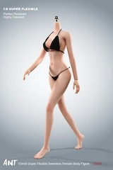 1/6 Normal Large Breast Super Flexible Makeup Seamless Body Figure With Detail