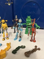 ROBOTS MOVIE MIX ‘N MATCH FIGURES 9 ROBOTS – RODNEY COPPERBOTTOM & FRIENDS 3.5”