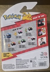 POKEMON CLIP N GO BATTLE FIGURE NEST BALL TREECKO NIB