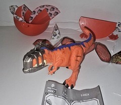 Zuru 5 Surprise Dino Strike Hunt Tyrannosaurus T-Rex Complete Figure Muzzle