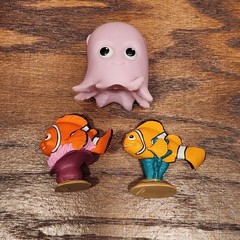 Disney Pixar Finding Nemo PVC & Plastic Figure Cake Toppers Lot of 7 Toys Set