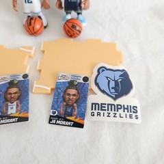 Lot of 2 ZURU NBA Ballers Series 1 Ja MORANT Memphis Grizzlies #12