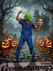 (New) Goosebumps: The Haunted Mask Haunted Mask (Curly Build-a-Bonehead)