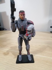 (LOT of 10) STAR WARS Black Series Custom Figure Stands Black – FREE SHIPPING