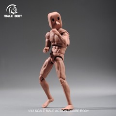 USA NOTAMAN NT-01 1/12 Male Wide Shoulder Strong Soldier Body 6” Action Figure
