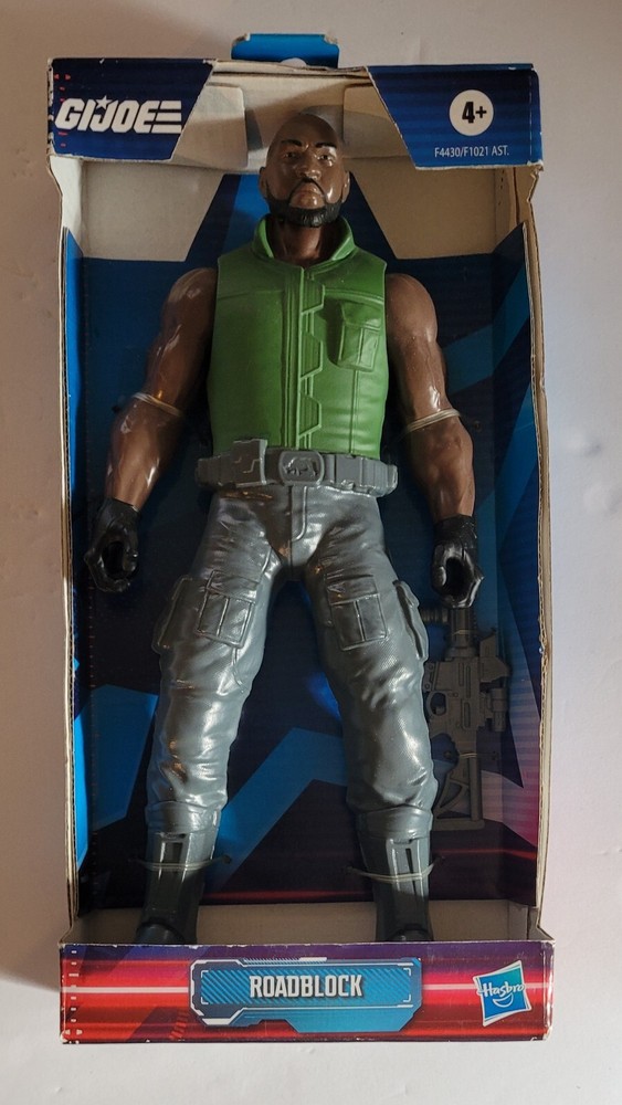 Gi Joe Roadblock 10″ Action Figure Ages 4+ Birthday, Christmas Gift