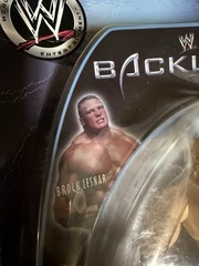 WWE BROCK LESNAR Action Figure Jakks Pacific 2002 Backlash Series 2 Box Damage