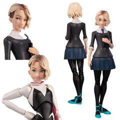 Spider-Man Action Figure Gwen Stacy Into The Spider Verse Toy Gift With Box