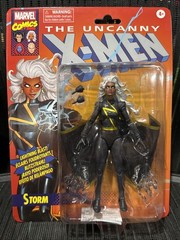 Uncanny X-Men Marvel Legends 6″ Retro BLACK SUIT STORM Action Figure Ages 4+ NEW