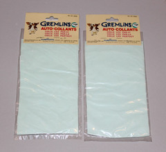 (2) Vintage, 1980’s GREMLINS PUFFY STICKER SHEETS, RARE 80s STICKERS, NEW SEALED