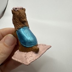 Vtg Puppy in My Pocket Yorkie Yorkshire Terrier Sparkle Dog Puppy MEG 1995