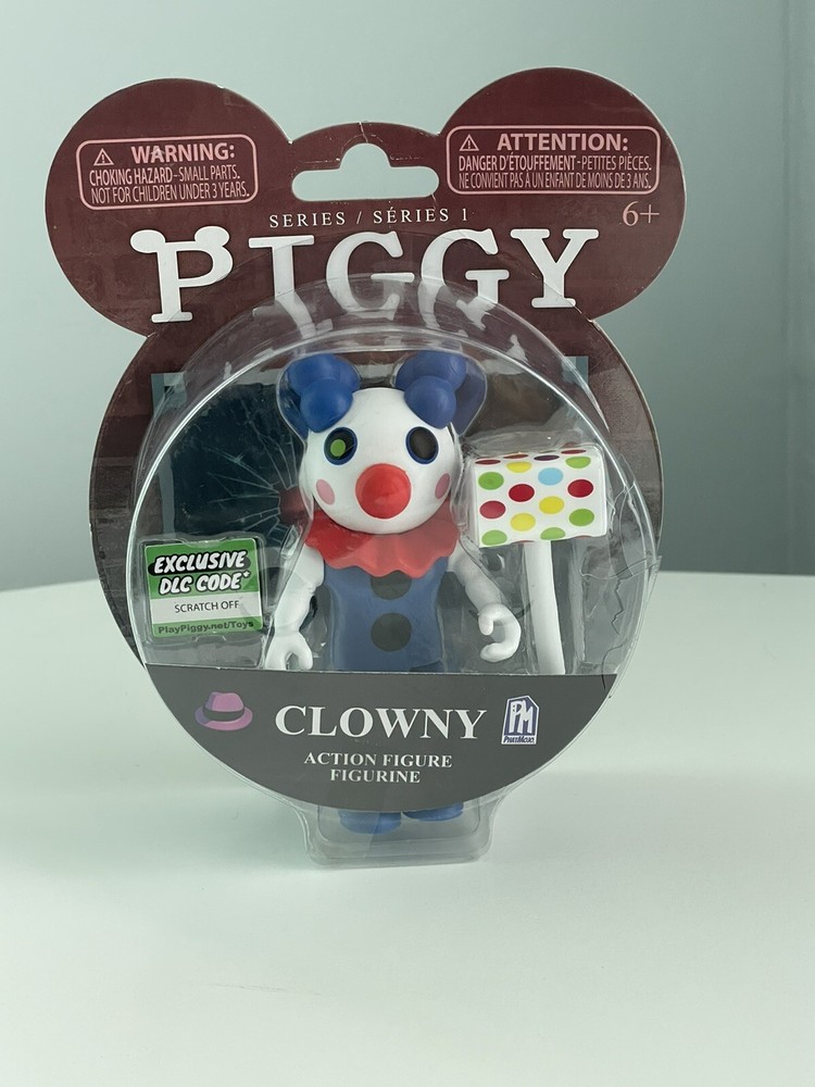 Series 1 Piggy Clowny Action Figure (Minor Box Damage)