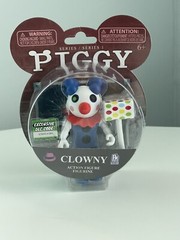 Series 1 Piggy Clowny Action Figure (Minor Box Damage)