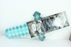 MInecraft Foam Diamond Sword Think Geek Size 24 in x 0.5 in x 11.5 in