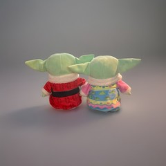 Both! Disney Star Wars The Plush Multicolor Polyester Fiber Mandalorian