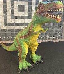 Large T-Rex Dinosaur 11 in. SoftRubber/Vinyl