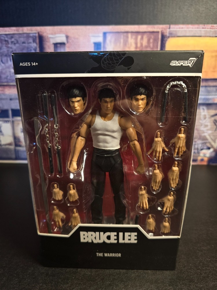 Super7 Bruce Lee Ultimates Wave 1 Enter the Dragon Warrior 7″ Figure